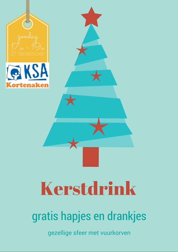 kerstdrink uitnodiging