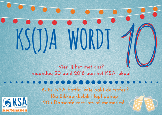 ks(j)a wordt 10